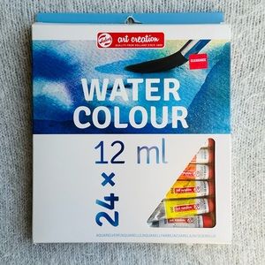 NEW Talens Art Creation Watercolor Paint Tube Set 22